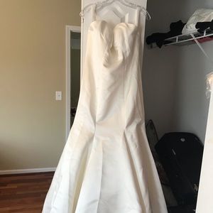 Never worn Ivory Private Collection Wedding Gown